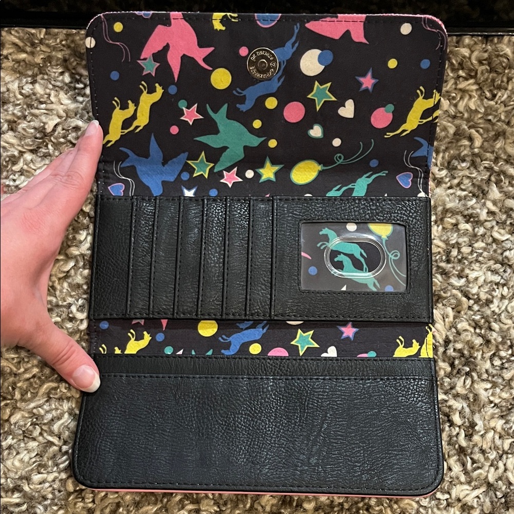 Luna Lovegood Loungefly 'Exceptionally Ordinary' Clutch Wallet - Picture 3 of 8